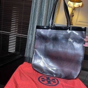 Patent leather Tory Burch tote